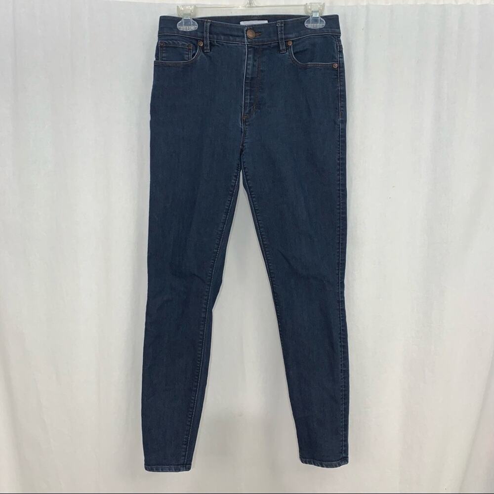 LOFT Women’s Blue Denim Jeans Size 2 Modern High Waist Size 26 Stretch